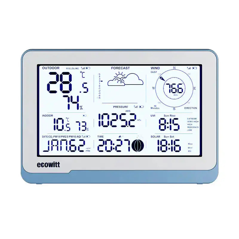 Ecowitt WS3800_C 7.5" Mono Display Console