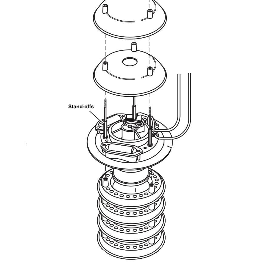 Davis 24 Hour FARS Male / Female Stand Off (x1) 7350.787