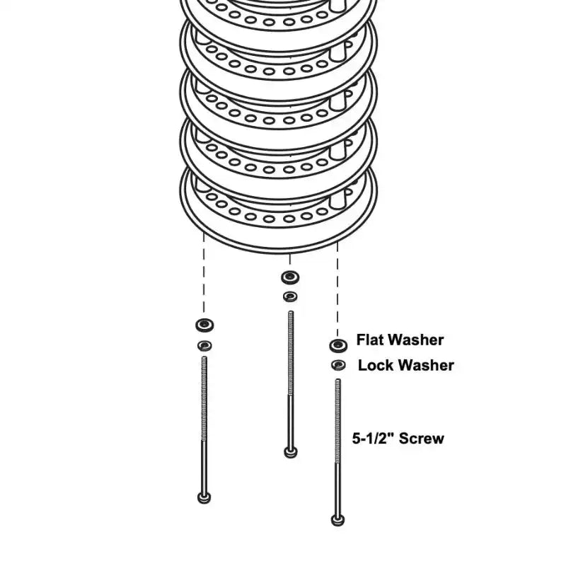 Davis 24 Hour FARS Base Plate Screw (x1) 7350.110_weatherspares_co_uk