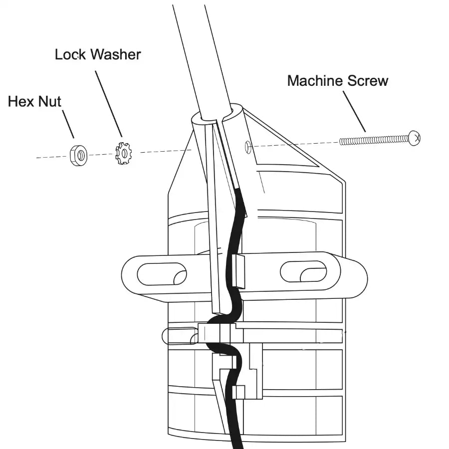 Davis Anemometer Arm Screw Fixing Set_weatherspares_co_uk