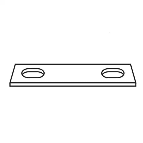 Davis Sensor Suite Flat Metal Backing Plate_weatherspares_co_uk