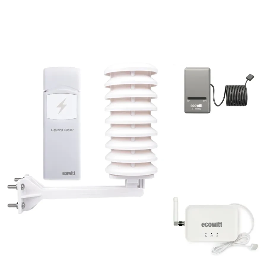 Ecowitt Gateway with WH57 Lightning Sensor_weatherspares_co_uk