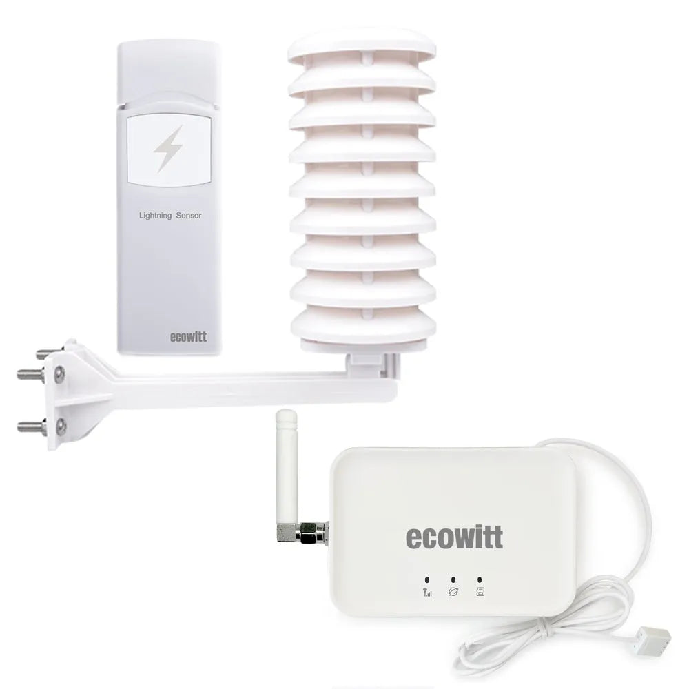 Ecowitt Gateway with WH57 Lightning Sensor_weatherspares_co_uk