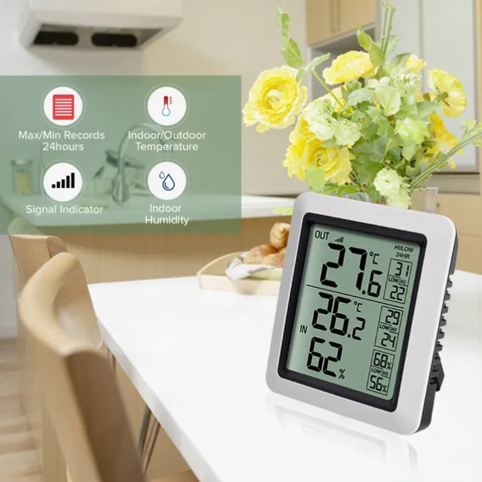 Ecowitt WH0270 Wireless Digital Monitor with Temperature Sensor_weatherspares_co_uk