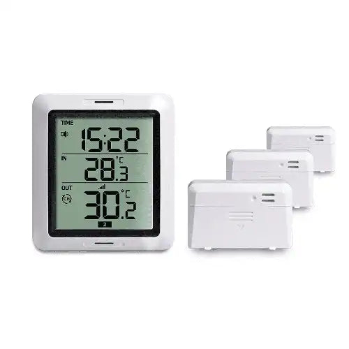 Ecowitt WH0281 Wireless Digital Temperature Monitor with 3 Sensors_weatherspares_co_uk