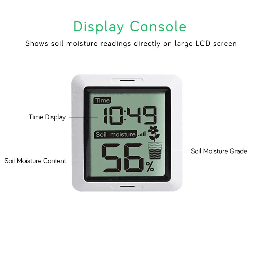 Ecowitt WH0291 Soil Moisture Sensor with LCD Display_weatherspares_co_uk