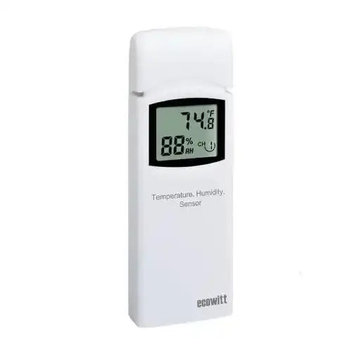 Ecowitt WN31 Temperature & Humidity Sensor, 8 Channel_weatherspares_co_uk