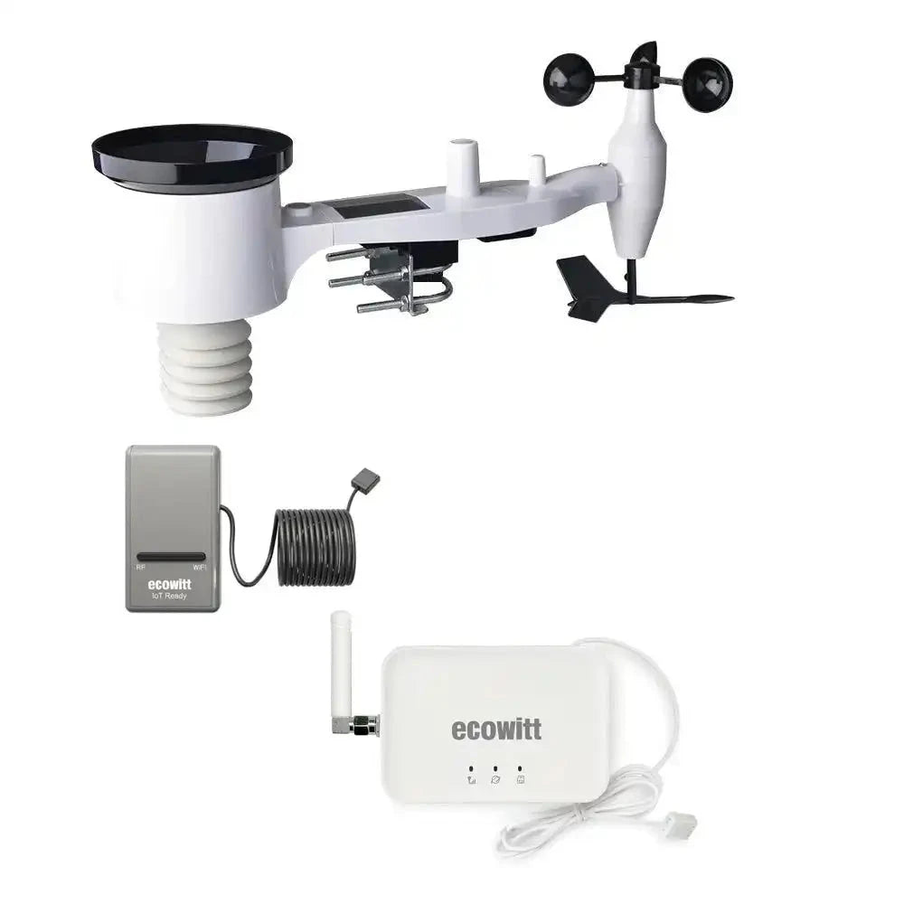 Ecowitt Weather Station with 7-in-1 Sensor & Gateway_weatherspares_co_uk