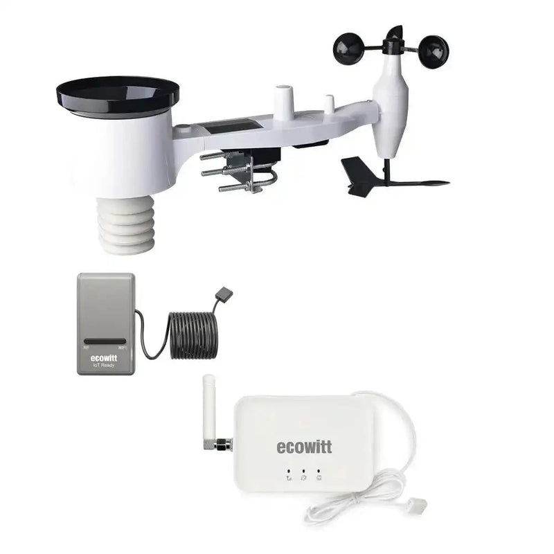 Ecowitt Weather Station with 7-in-1 Sensor & Gateway_weatherspares_co_uk