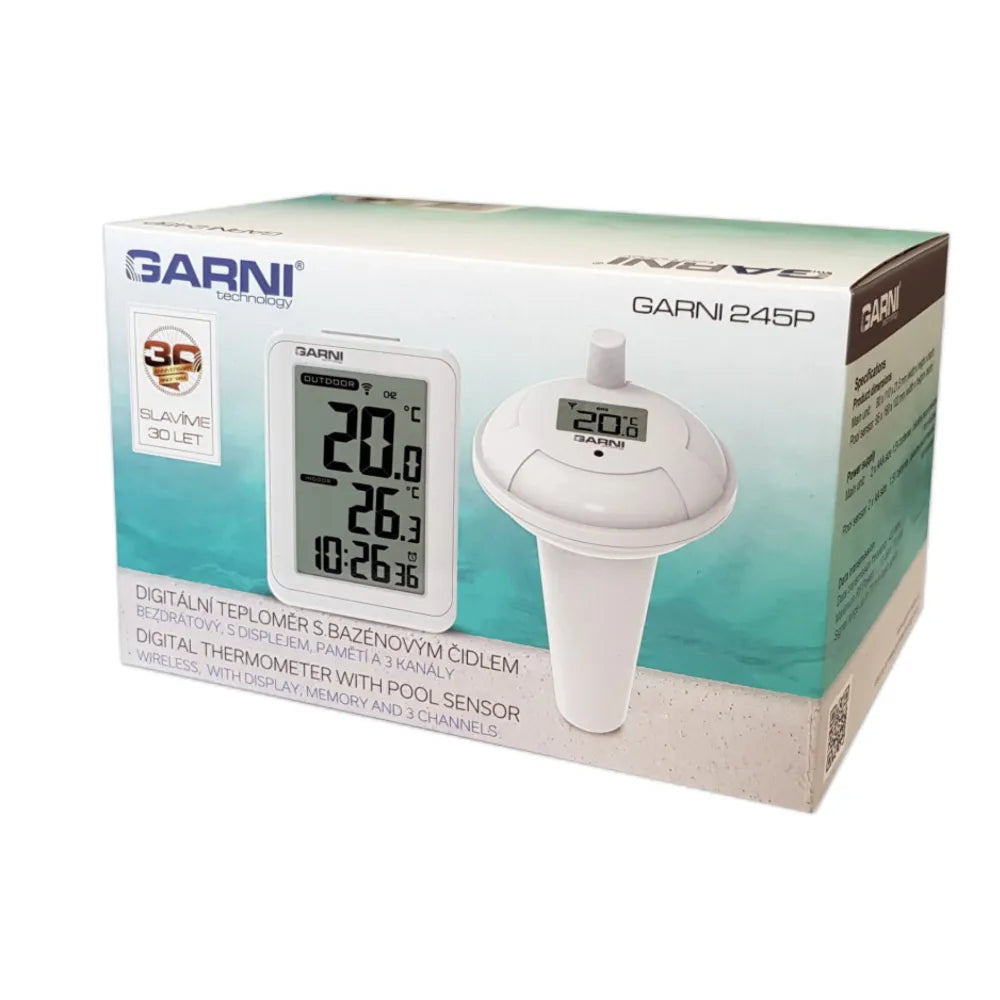 GARNI 245P Floating Pool & Pond Thermometer_weatherspares_co_uk