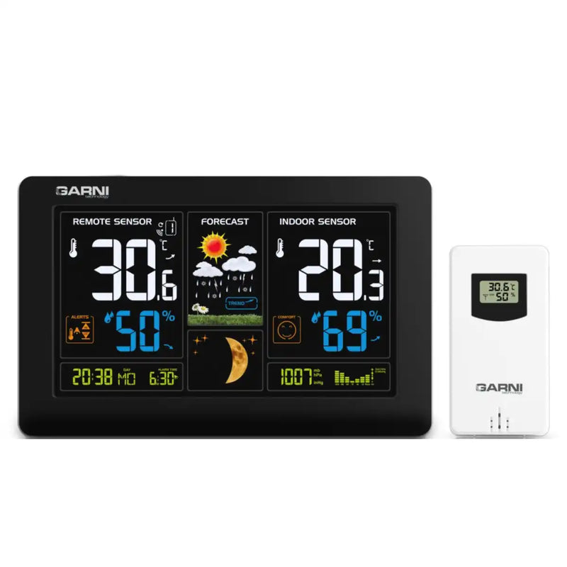 GARNI 545 line Colour Forecast Weather Station with USB_weatherspares_co_uk
