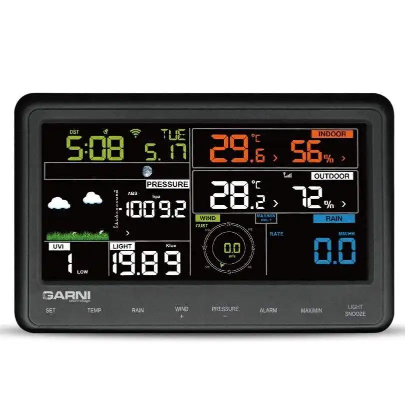 GARNI 940 Colour Console Screen for WiFi Weather Station_weatherspares_co_uk