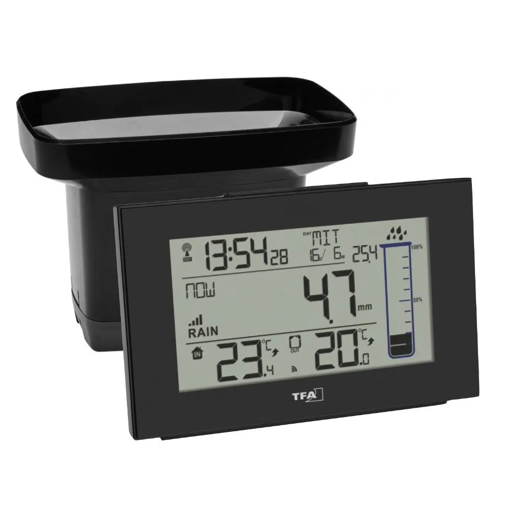 TFA SPLASH Wireless Rain Gauge & Display 47.3006_weatherspares_co_uk