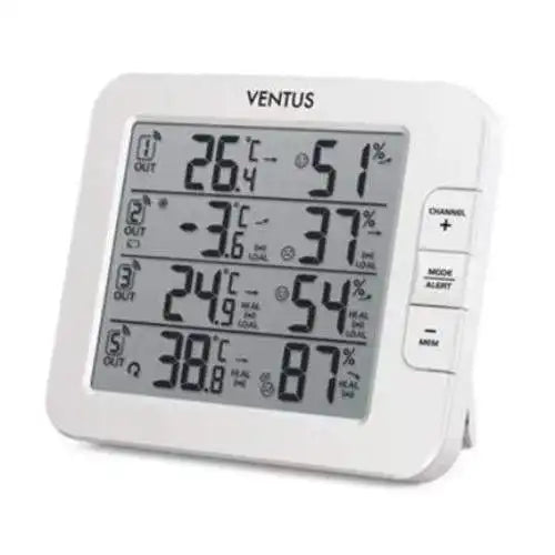 Ventus W210 Temperature Monitor with 3 sensors_weatherspares_co_uk