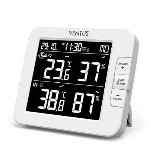 Ventus W640 Smart Multi-channel Thermometer with WiFi_weatherspares_co_uk