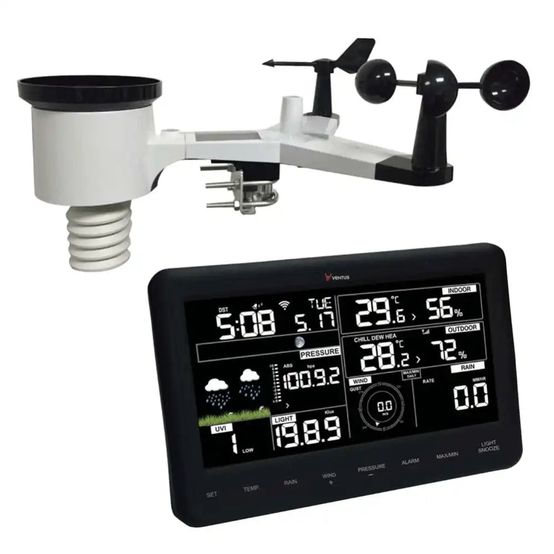 Ventus W830 Weather Station WiFi Internet & Colour Forecast_weatherspares_co_uk