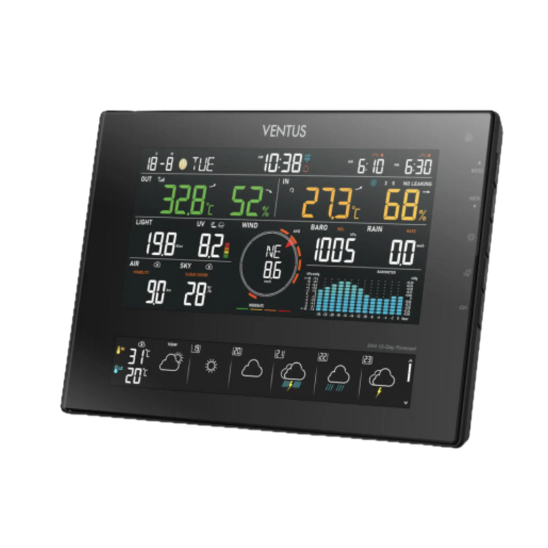 Ventus W850 Weather Station, 7-in-1 Sensor, 10 day Forecast & WiFi_weatherspares_co_uk