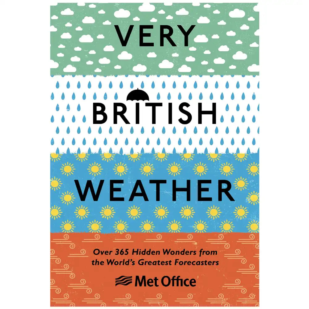 Very British Weather Book by UK MetOffice Hardcover 256 pages_weatherspares_co_uk