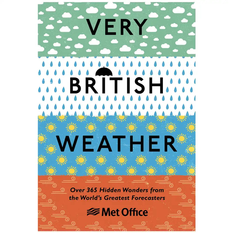 Very British Weather Book by UK MetOffice Hardcover 256 pages_weatherspares_co_uk
