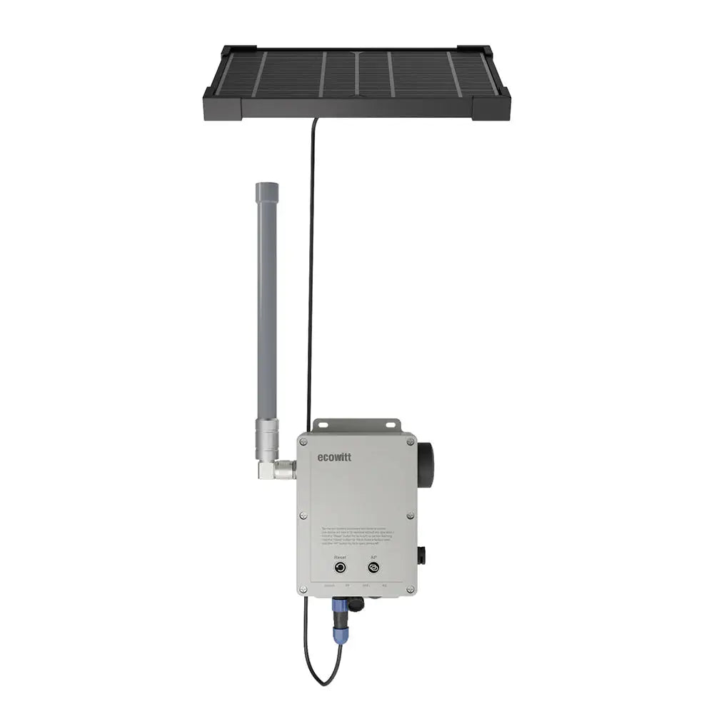 Ecowitt WS6210S 4G Mobile / WiFi Gateway with Solar power & Extended Range