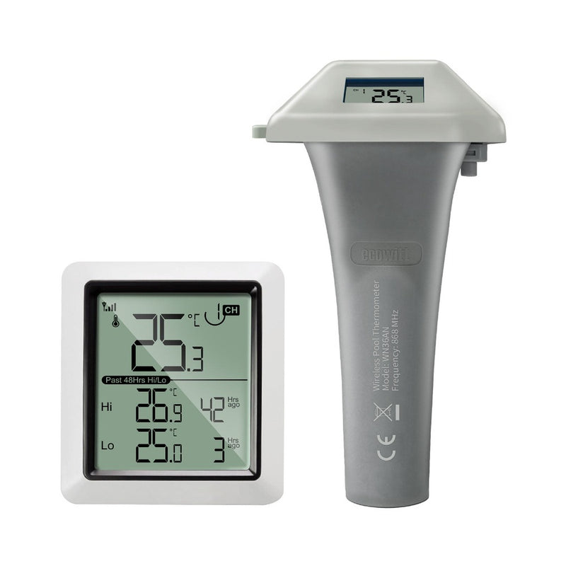 Ecowitt Wittpool Sensor and Display WH0298 Weatherspares.co.uk